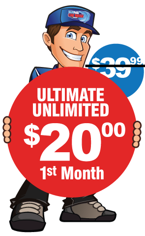 Unlimited Ultimate Washes - $39.99 per month