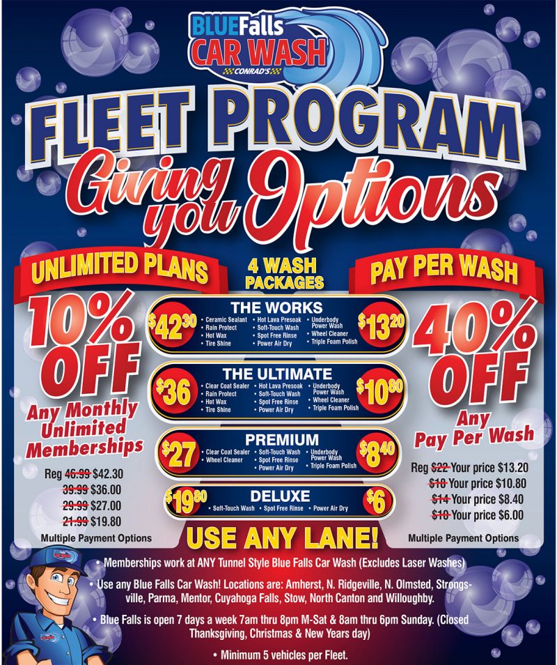 Fleet Blue Falls Car Wash by Conrad's